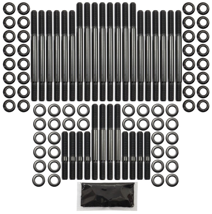 Big Block Chev 396-454Head Stud Kit 12Point Nuts, Suit OEM aluminiumHeads, 8740 Grade Material