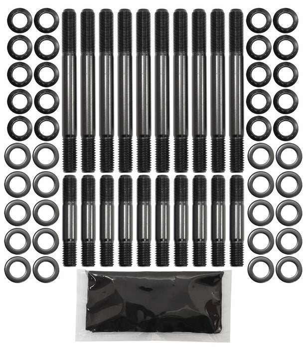 Small Block Ford 351 Windsor 1/2" Head Stud Kit 12 Point Nuts, Suit OEM and AftermarketCylinder Heads with 1/2" Holes, 8740 Grade Material