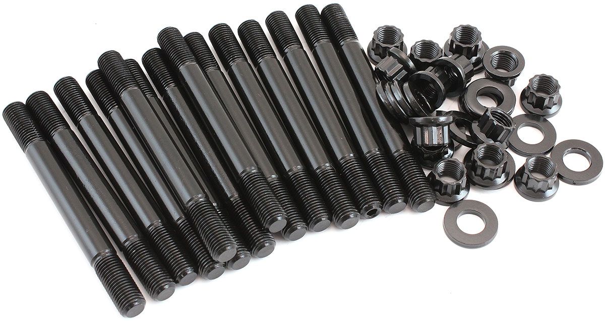 Toyota 1JZ/2JZ Head Stud Kit  12 Point Nuts, 8740 Grade Material