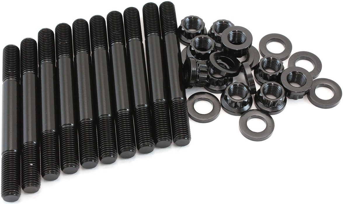 Mitsubishi 4G63 2 Bolt Main Stud Kit  Suit 2007 and Earlier, 12Point Nuts and 8740 Grade Material