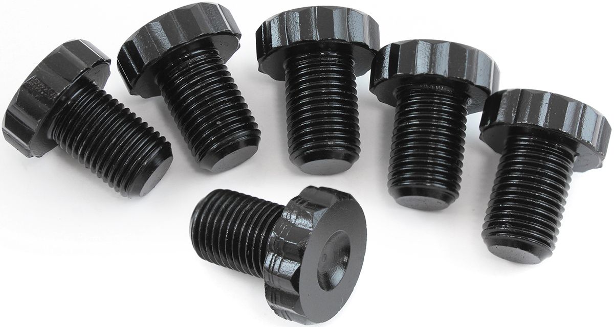 Nissan RB25, RB26 & RB30 Flexplate Bolts  8740 Material, Pack of 6