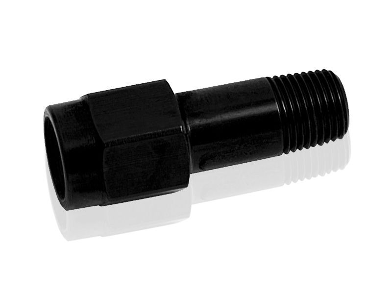 NPT Male-Female Extension 1/8"  Black Finish. Extension Length is 1-1/4" (31.75mm)