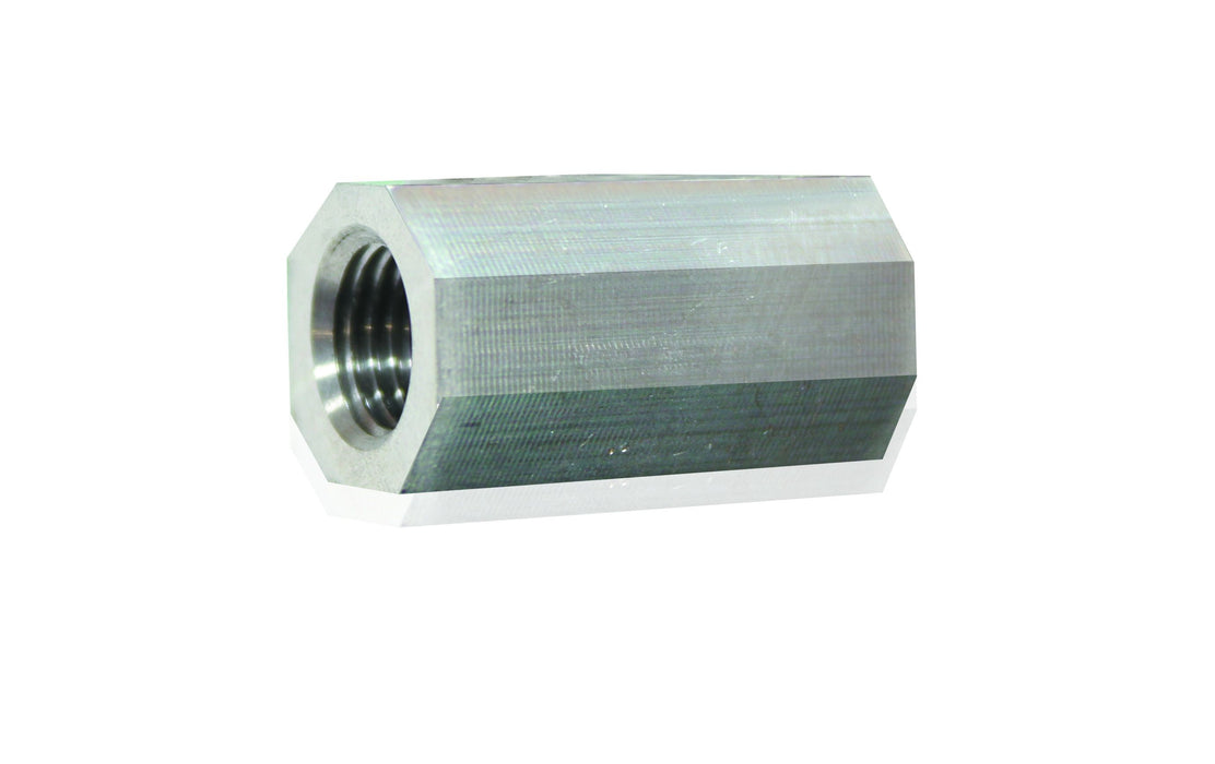 Stainless Steel Inverted Flare Union   3/8"-24 Thread
