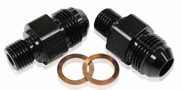 Transmission Cooler Adapter Suit TH400, 1/4" NPSM Thread to -8AN (Pair)