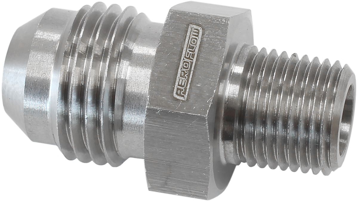 Turbo Oil Feed Fitting- Stainless Steel 1/8" NPT x -6AN
