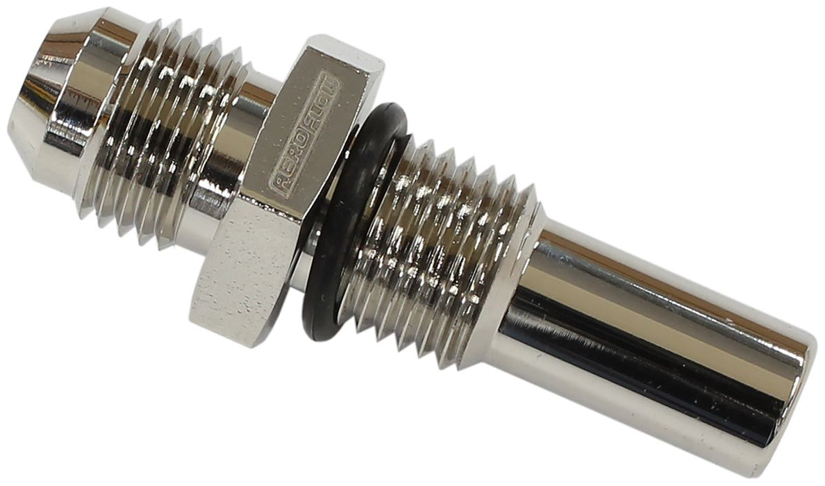 Transmission Adapter Long Tail 9/16"-18 NPSM to -6AN  Fits GM 4L80E