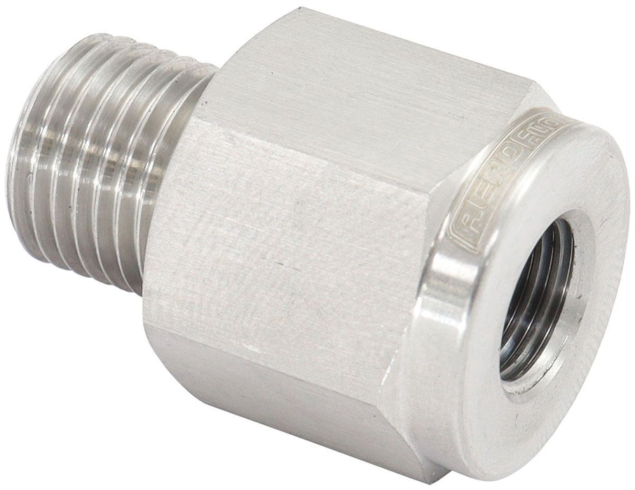 1/2"-20 Male Reducer to Female Inverted Flare 3/8"-24 - StainlessSteel   Suit Brake Master Cylinders