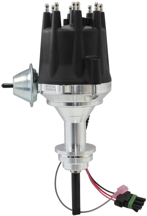 XPRO Chrysler Ready toRun Distributor, Machined Aluminium Body with Black Cap Suit Chrysler Small Block 318 and 360 V8