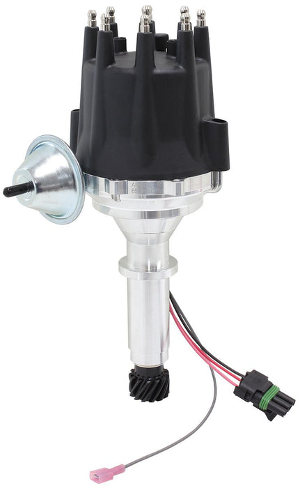 Aeroflow XPRO Holden Ready to Run Distributor, Machined Aluminium Body with Black Cap Suit Holden 253, 304, 308, 355 V8