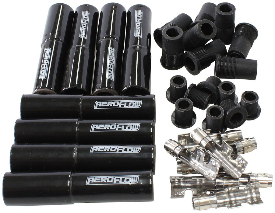 Xpro Ceramic Straight Boot & Terminal Kit, 8 Pack Contains 8 x Boots & 8 x Terminals