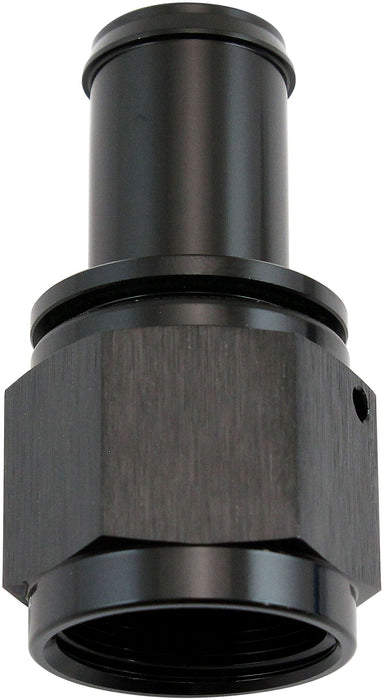 Straight Hose Barb 5/8" to -10AN Female  Black Finish