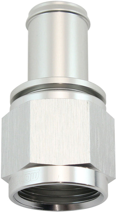Straight Hose Barb 5/8" to -10AN Female  Silver Finish