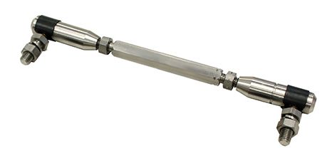 Stainless Steel Carburettor Linkage Arm Adjusts from220mm (8-3/4") to 245mm (9-3/4")