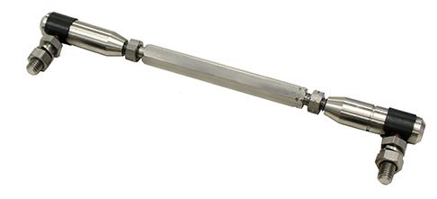 Stainless Steel Carburettor Linkage Arm Adjusts from270mm (10-3/4") to 295mm (11-3/4")