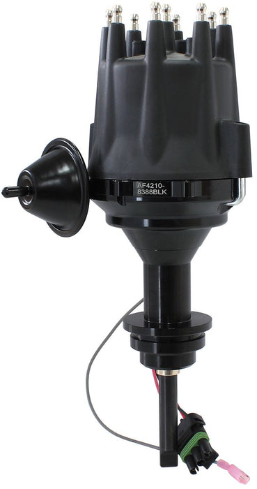 XPRO Chrysler Ready toRun Distributor, Black Anodised Body with Black Cap Suit Chrysler Small Block 318 and 360 V8