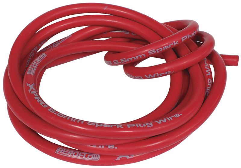 XPro Red 8.5mm Spiral Core Spark Plug Wire 5 meter length
