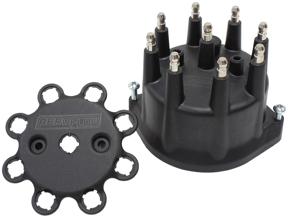 Replacement XPRO Distributor Cap - Black Suit SB Ford 289-302 & 302-351 Cleveland Distributors