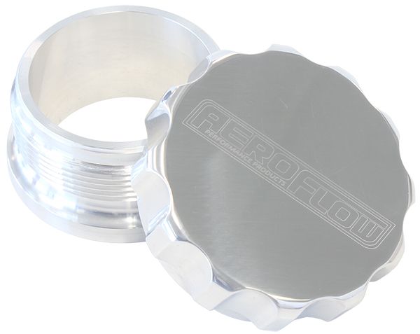 1-1/2" Billet Aluminium Weld-On Filler with Polished Cap