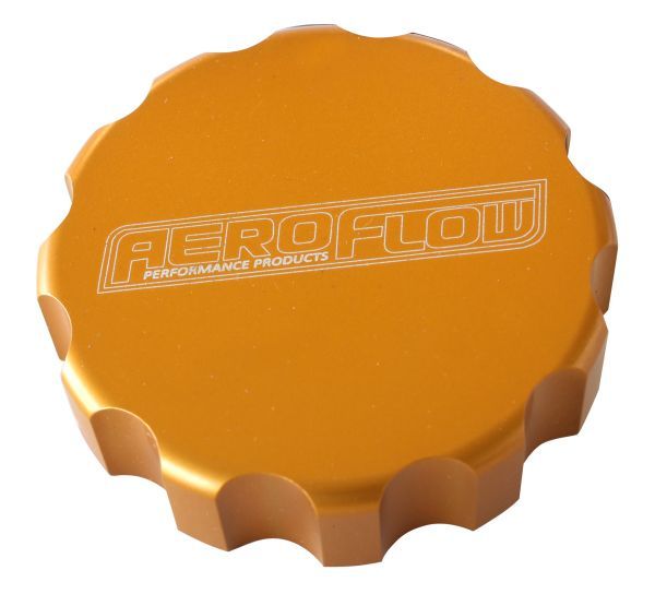 Billet Radiator Cap Cover   Suit Small Cap, Gold Finish