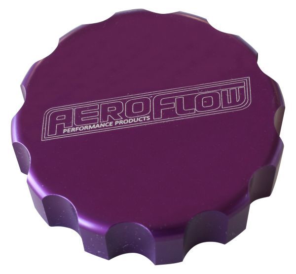 Billet Radiator Cap Cover   Suit Small Cap, Purple Finish