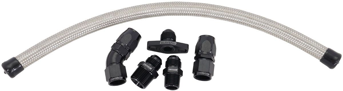 Turbo Oil Drain Kit Suit Nissan RB,SR,CA engines with Aftermaket High Mount Turbo