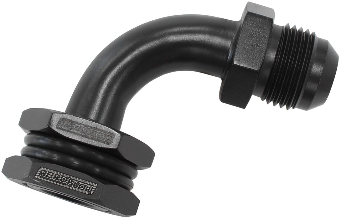 Turbo Drain Bulkhead 90°With -10AN Male
