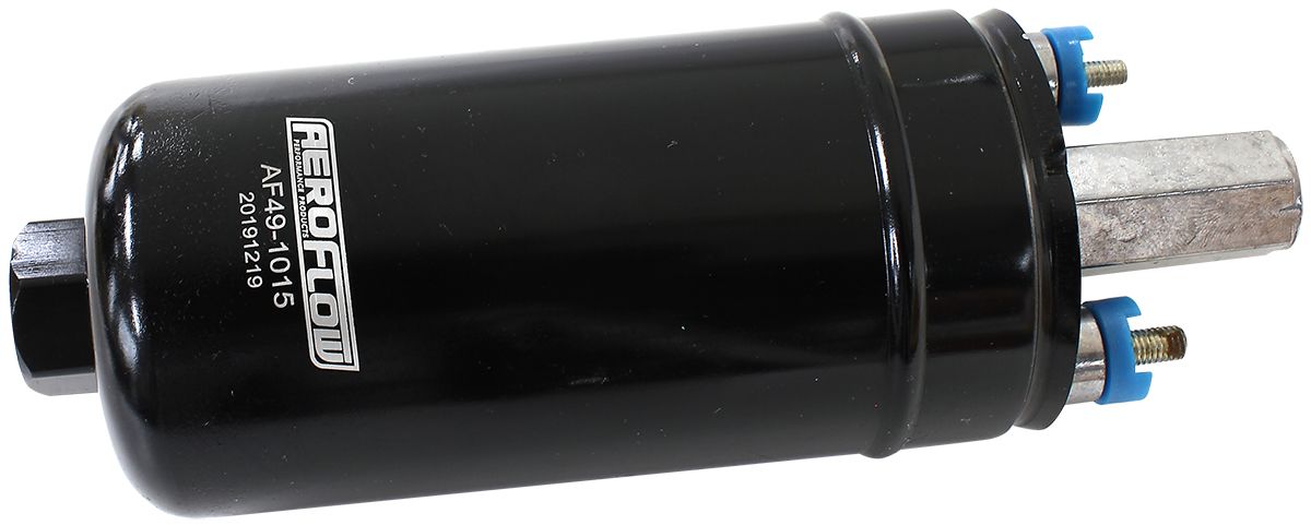 EFI Electric In-tank/External Fuel Pump 675 HP  M14 x 1.5mm Inlet, M12 x 1.5mm Outlet, similar to Bosch 979