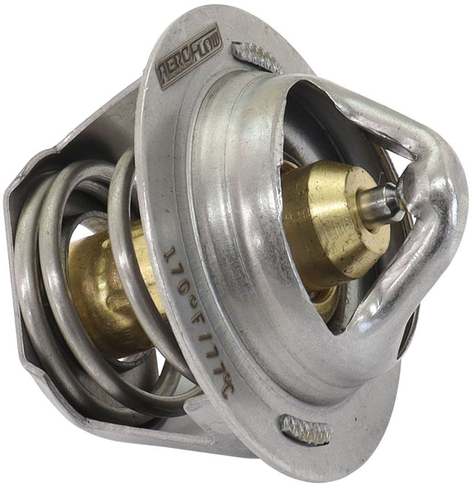 Aeroflow Holden Commodore V6 Ecotec Hi-Flow Thermostat, 170CF (77CC) 170CF Opening Temperature Rating, Made From Copper/Steel