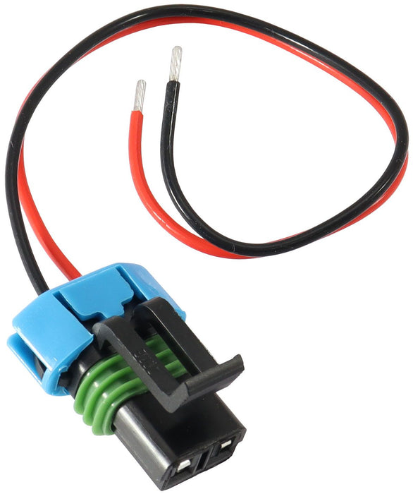 Delphi 40mm Fuel Pump Male Pigtail - Rated for all Fuel Types  Suit 525LPH, 450LPH Aeroflow Fuel Pumps