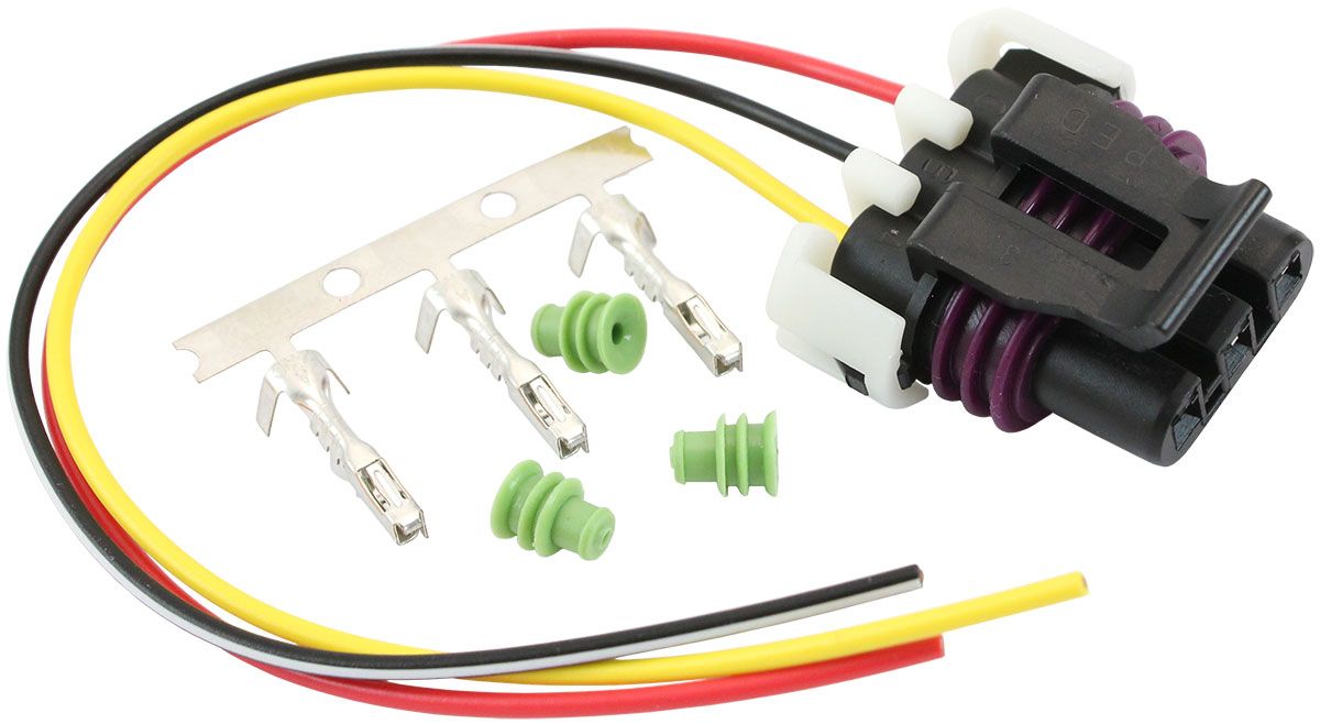 GM LS Mass Air Flow Pigtail Connector  Includes Spare terminalsand seals