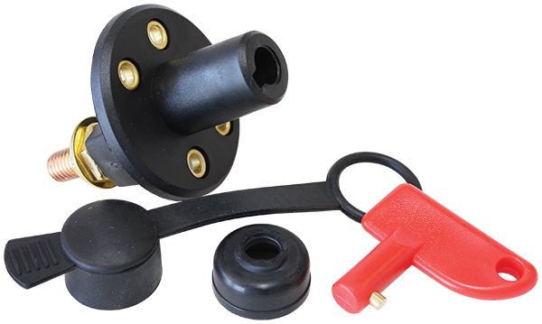 Battery Isolator Switch 12 volt, with Red key