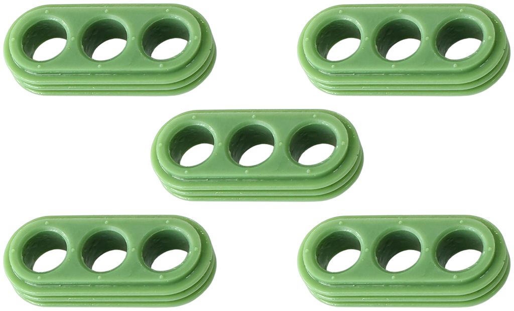 Replacement Weatherpack Connector Seal  Suit 3 Pin Connector, 5-Pack