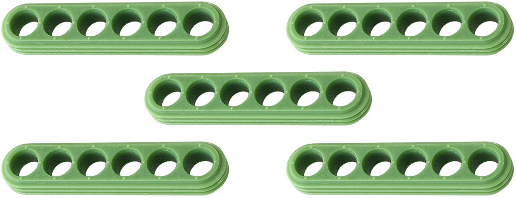 Replacement Weatherpack Connector Seal  Suit 6 Pin Connector, 5-Pack