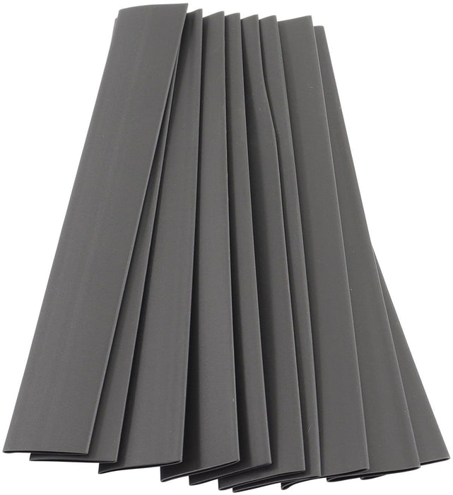 Black Heat Shrink Refill Kit 3/8" (9.5mm)  10 Piece Kit, 4-1/4 InchLong, 2:1 Shrink Ratio
