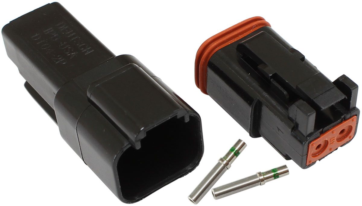 WeatherTight Connector 2 Pin Connector Suit 14 AWG Wire