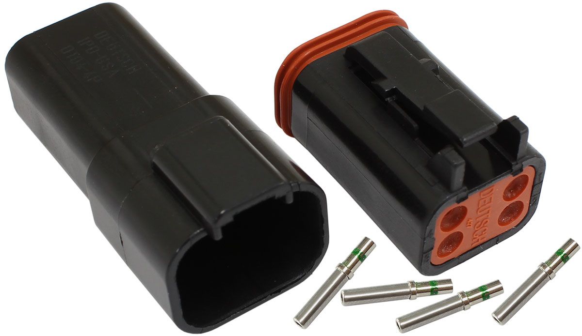 WeatherTight Connector 4 Pin Connector Suit 14 AWG Wire