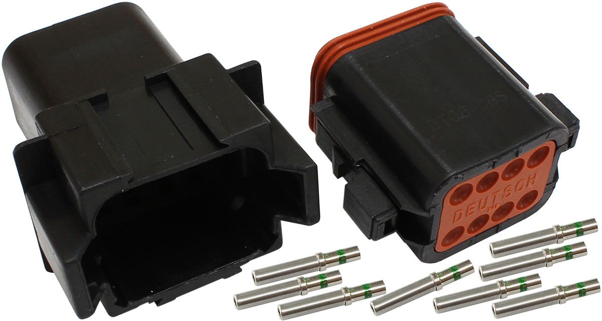 WeatherTight Connector 8 Pin Connector Suit 14 AWG Wire