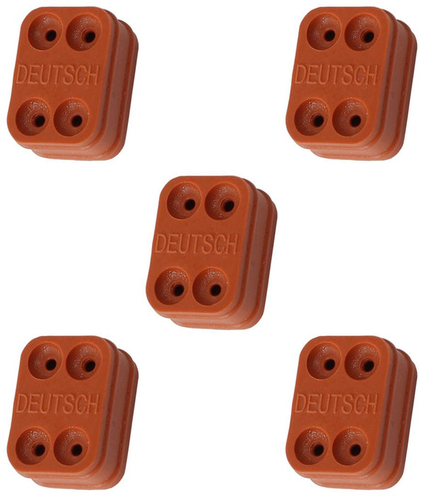 Replacement WeatherTight Wire Seal  Suit 4 Pin Connector With 14 AWG Wire, 5-Pack