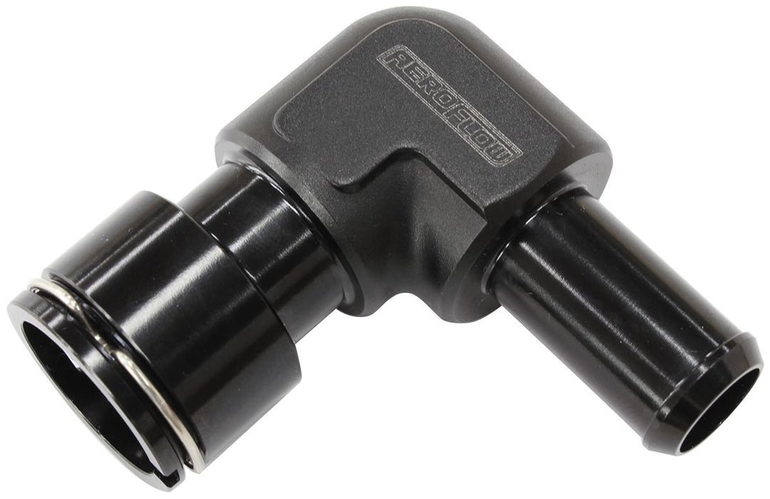 90° to 5/8" Barb Clip-on Female Water Fitting Suit GM LSA Supercharged V8