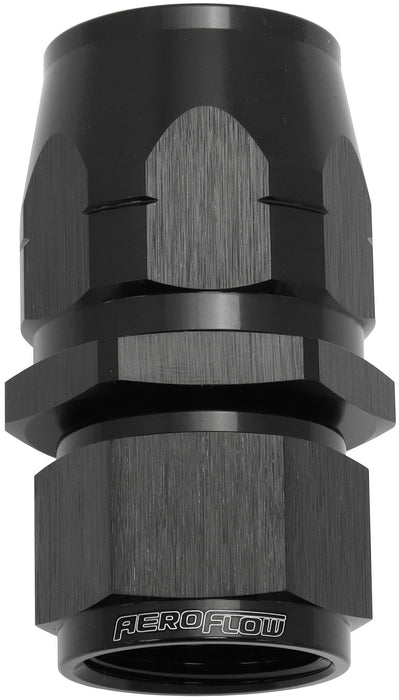 550 Series Cutter Style One Piece Straight Stepped Hose End -12AN to -16 Hose  Black Finish. Suits 100 & 450 Series Hose