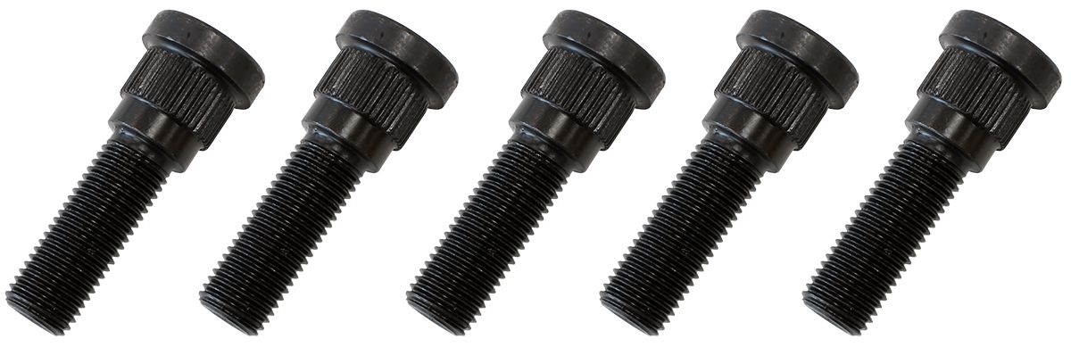 Wheel Studs  7/16", .610" Knurl Suit Disc/Drum (5-Pack)
