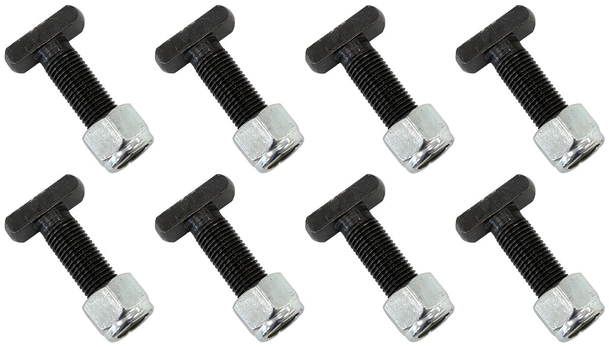 Axle Housing T-Bolts & Nuts Suit Ford 9", 3/8" x 1-1/2" Overall Length (8 Pack)