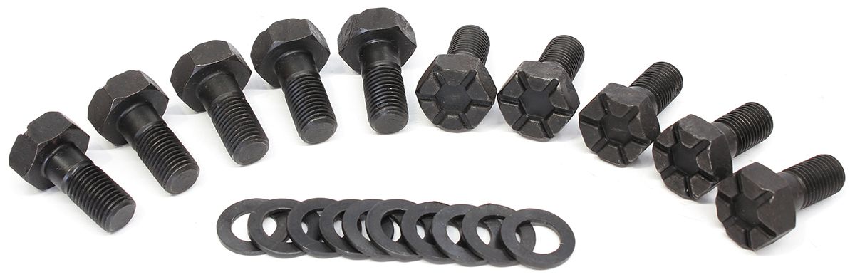 Ring Gear Bolts  Suit Ford 9", 7/16" Thread x 27mm (1") UHL pack of 10