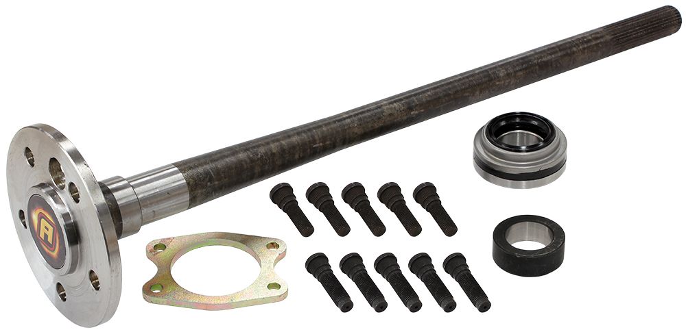 Ford 9" Cut To Fit Axle Kit - 28-Spline  28" Length, 4" Spline Length With 5 x 4.50" Bolt Circle