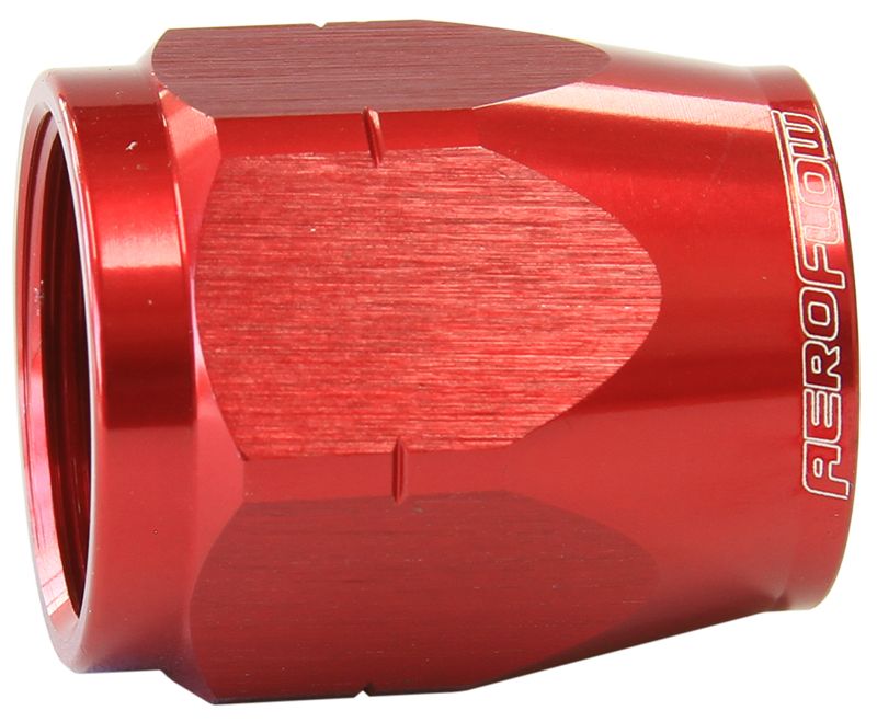 Cutter Style Hose End Socket -10AN  Red Finish. Suits 500, 550 and 880 Series Hose Ends