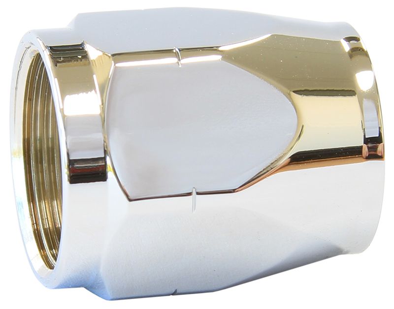 Cutter Style Hose End Socket -16AN  Chrome Finish. Suits 500, 550 and 880 Series Hose Ends