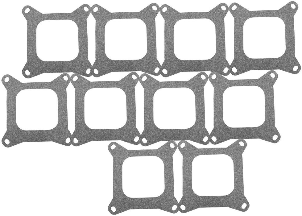 4150 Base Gasket Open Hole Design  1/32" (0.90mm) Thickness, Bulk Ten Pack