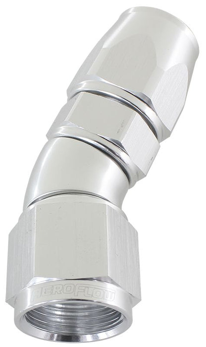570 Series PTFE 30° Hose End -12AN  Silver Finish. Suits 200 & 250 Series Hose