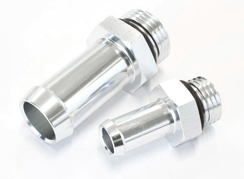 Replacement Fittings for Ford BA/BF Power Steering Tanks Suit AF77-1023, Silver Finish