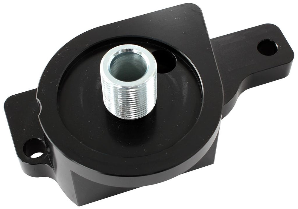 Oil Block Adapter with Spin-On OE Oil Filter Base Suit GM LS Series, Filter Thread M22 x 1.50